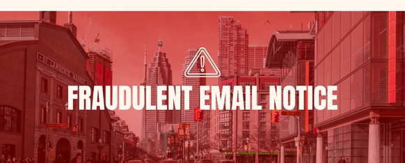 Fraudulent Email Notice